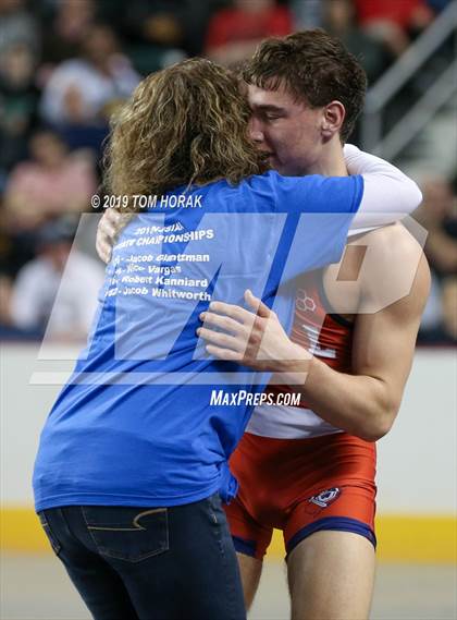 Thumbnail 2 in NJSIAA Wrestling Championships (Finals) photogallery.
