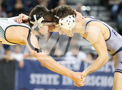 Thumbnail 2 in NJSIAA Wrestling Championships (Finals) photogallery.
