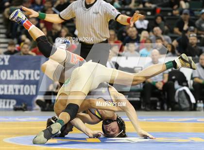 Thumbnail 2 in NJSIAA Wrestling Championships (Finals) photogallery.