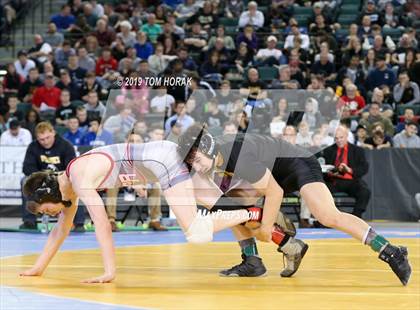 Thumbnail 2 in NJSIAA Wrestling Championships (Finals) photogallery.