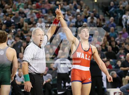 Thumbnail 2 in NJSIAA Wrestling Championships (Finals) photogallery.