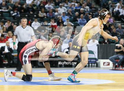 Thumbnail 1 in NJSIAA Wrestling Championships (Finals) photogallery.