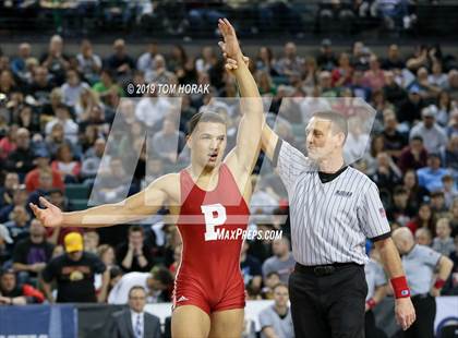 Thumbnail 3 in NJSIAA Wrestling Championships (Finals) photogallery.