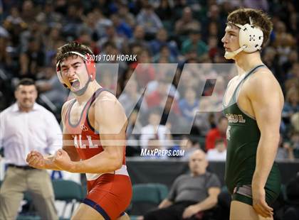 Thumbnail 2 in NJSIAA Wrestling Championships (Finals) photogallery.