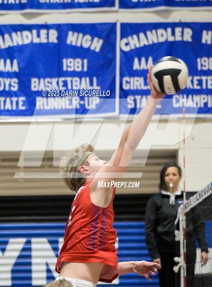 Thumbnail 1 in Brophy College Prep vs. Mountain View (Wolf Howl Tournament) photogallery.