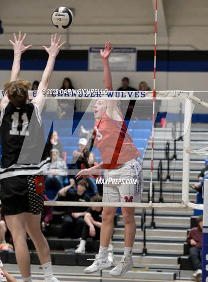 Thumbnail 3 in Brophy College Prep vs. Mountain View (Wolf Howl Tournament) photogallery.