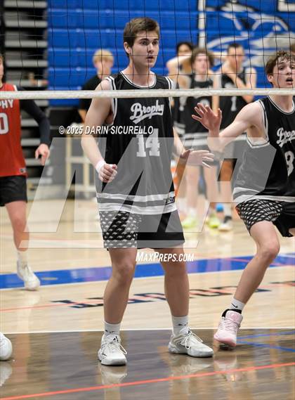 Thumbnail 2 in Brophy College Prep vs. Mountain View (Wolf Howl Tournament) photogallery.