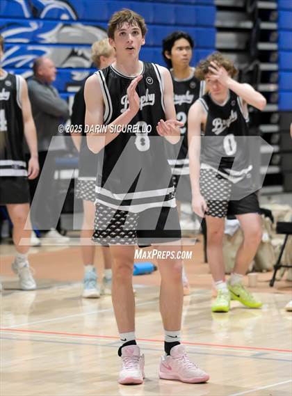Thumbnail 1 in Brophy College Prep vs. Mountain View (Wolf Howl Tournament) photogallery.