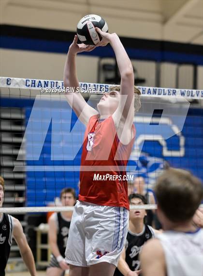 Thumbnail 1 in Brophy College Prep vs. Mountain View (Wolf Howl Tournament) photogallery.