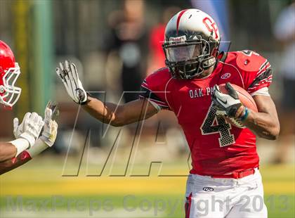 Thumbnail 1 in St. Mary Prep vs. Oak Park photogallery.
