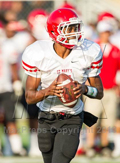 Thumbnail 1 in St. Mary Prep vs. Oak Park photogallery.