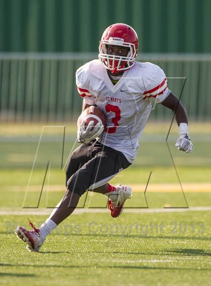 Thumbnail 2 in St. Mary Prep vs. Oak Park photogallery.