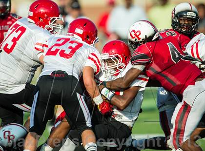 Thumbnail 2 in St. Mary Prep vs. Oak Park photogallery.