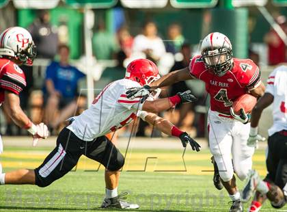 Thumbnail 3 in St. Mary Prep vs. Oak Park photogallery.