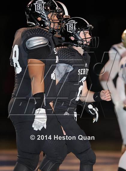 Thumbnail 1 in St. John Bosco vs. Servite photogallery.