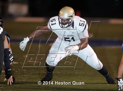 Thumbnail 2 in St. John Bosco vs. Servite photogallery.