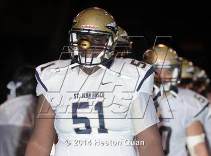 Thumbnail 3 in St. John Bosco vs. Servite photogallery.