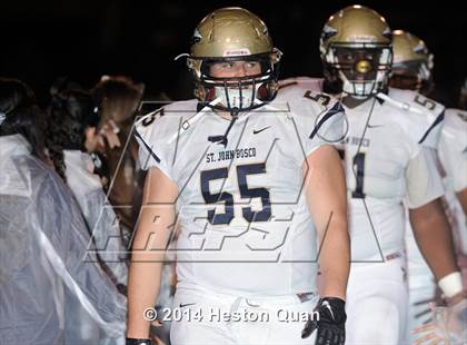 Thumbnail 1 in St. John Bosco vs. Servite photogallery.