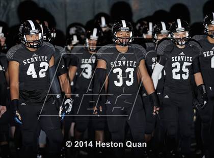 Thumbnail 1 in St. John Bosco vs. Servite photogallery.