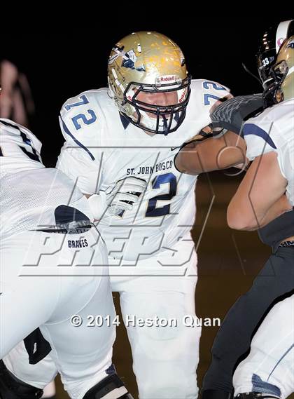 Thumbnail 2 in St. John Bosco vs. Servite photogallery.