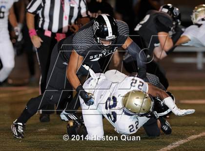 Thumbnail 3 in St. John Bosco vs. Servite photogallery.