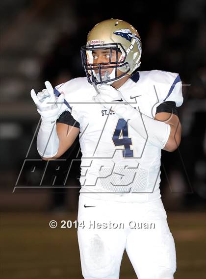 Thumbnail 2 in St. John Bosco vs. Servite photogallery.