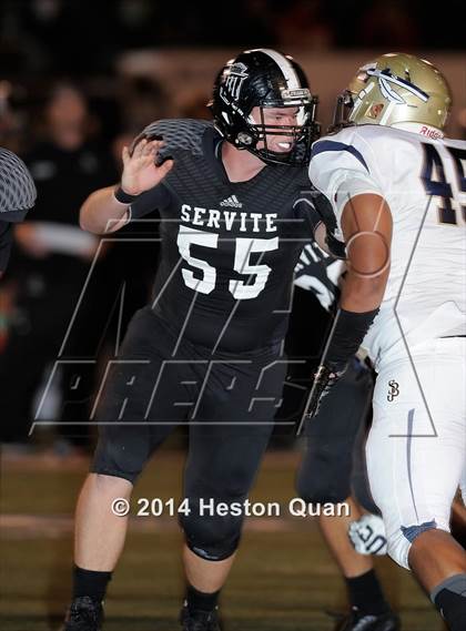 Thumbnail 2 in St. John Bosco vs. Servite photogallery.