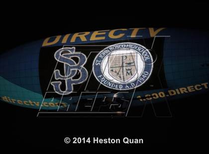 Thumbnail 1 in St. John Bosco vs. Servite photogallery.