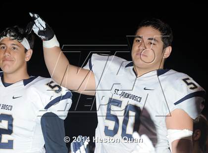Thumbnail 2 in St. John Bosco vs. Servite photogallery.