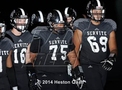 Thumbnail 1 in St. John Bosco vs. Servite photogallery.