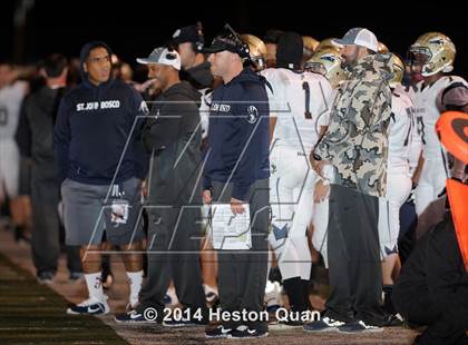 Thumbnail 1 in St. John Bosco vs. Servite photogallery.