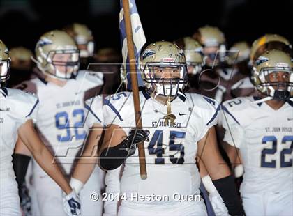 Thumbnail 1 in St. John Bosco vs. Servite photogallery.