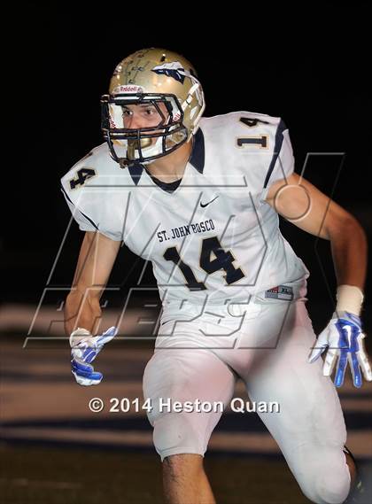 Thumbnail 1 in St. John Bosco vs. Servite photogallery.