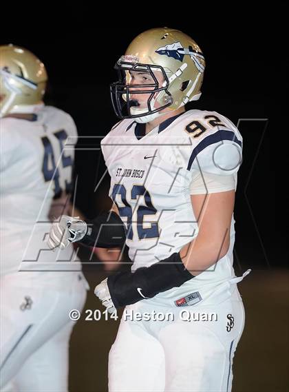 Thumbnail 2 in St. John Bosco vs. Servite photogallery.