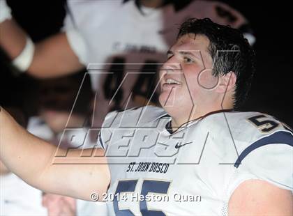Thumbnail 1 in St. John Bosco vs. Servite photogallery.