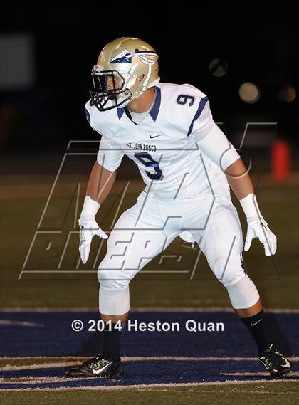 Thumbnail 3 in St. John Bosco vs. Servite photogallery.
