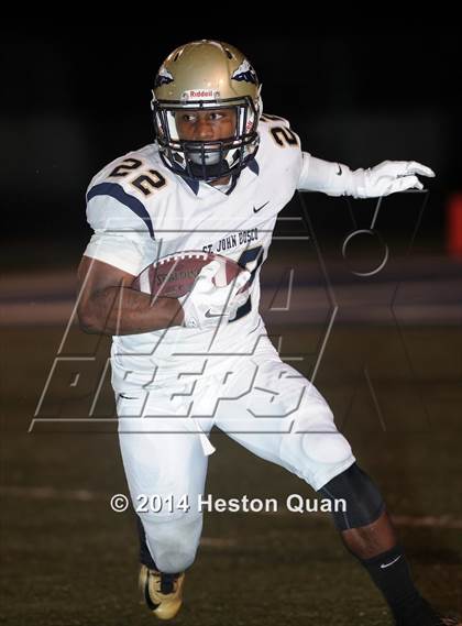 Thumbnail 1 in St. John Bosco vs. Servite photogallery.