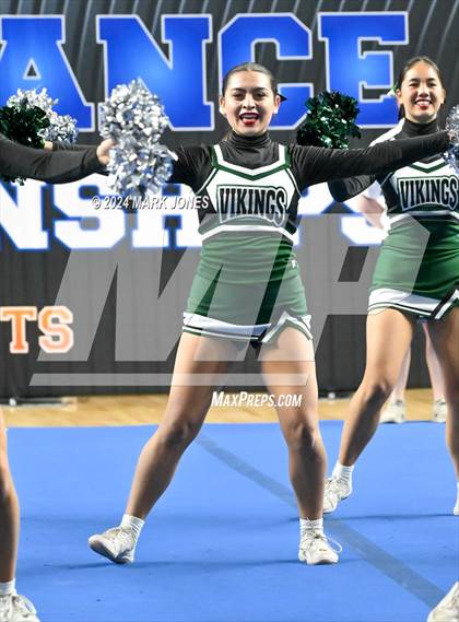 Thumbnail 3 in Sunnyslope - Cheer Game Day Championships (AIA Division I)  photogallery.