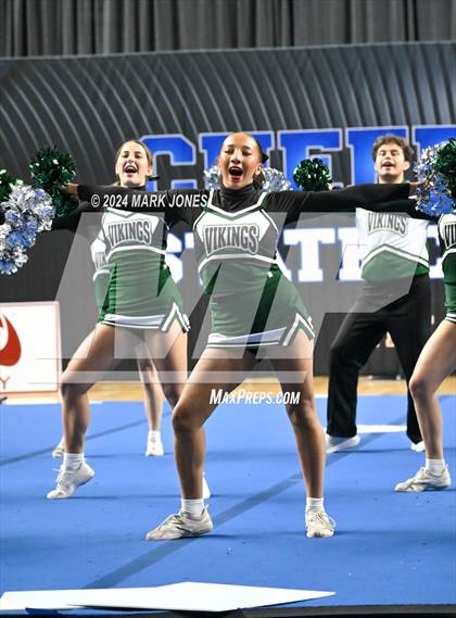 Thumbnail 3 in Sunnyslope - Cheer Game Day Championships (AIA Division I)  photogallery.