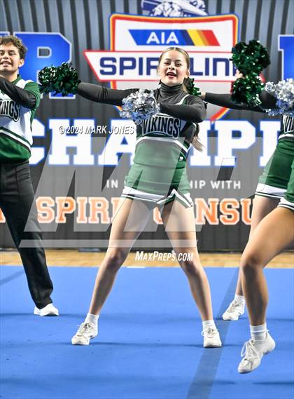 Thumbnail 1 in Sunnyslope - Cheer Game Day Championships (AIA Division I)  photogallery.