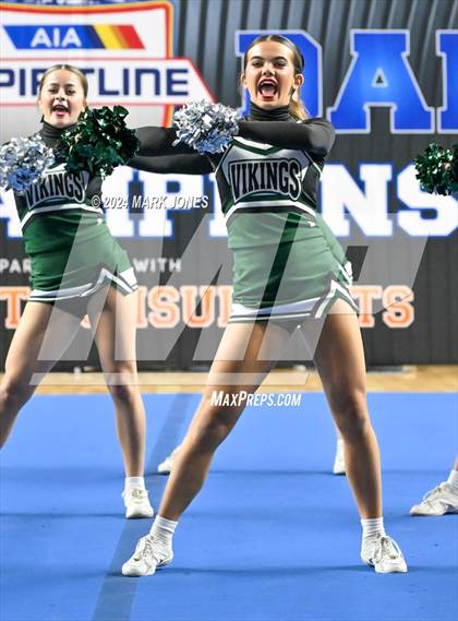 Thumbnail 2 in Sunnyslope - Cheer Game Day Championships (AIA Division I)  photogallery.