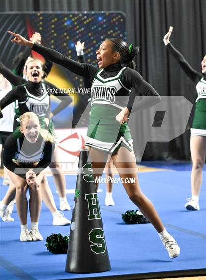 Thumbnail 1 in Sunnyslope - Cheer Game Day Championships (AIA Division I)  photogallery.