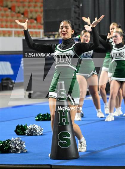 Thumbnail 2 in Sunnyslope - Cheer Game Day Championships (AIA Division I)  photogallery.