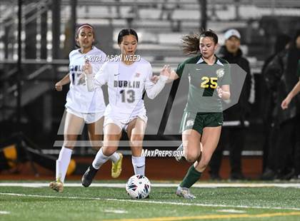 Thumbnail 1 in Dublin @ Castro Valley CIF NCS Playoff photogallery.