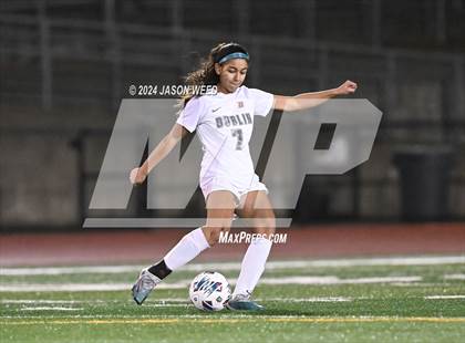 Thumbnail 1 in Dublin @ Castro Valley CIF NCS Playoff photogallery.