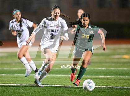 Thumbnail 1 in Dublin @ Castro Valley CIF NCS Playoff photogallery.