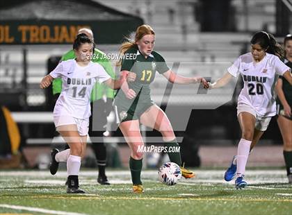Thumbnail 2 in Dublin @ Castro Valley CIF NCS Playoff photogallery.