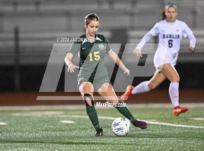 Thumbnail 1 in Dublin @ Castro Valley CIF NCS Playoff photogallery.