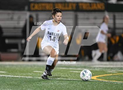 Thumbnail 2 in Dublin @ Castro Valley CIF NCS Playoff photogallery.