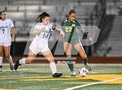 Thumbnail 2 in Dublin @ Castro Valley CIF NCS Playoff photogallery.